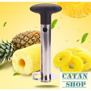 Dụng cụ gọt thơm inox thông minh cao cấp, gọt dứa khóm đa năng GD51-GTNT