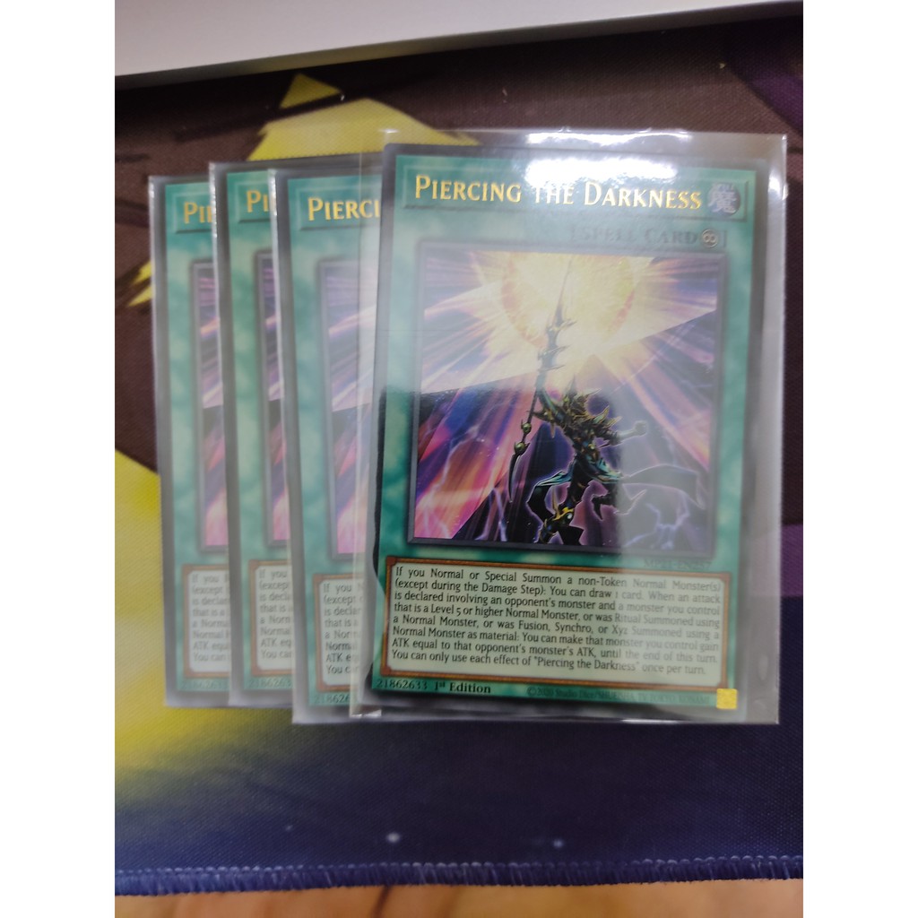 1 lá Thẻ bài Piercing the Darkness - MP21-EN257 - Ultra Rare 1st Edition