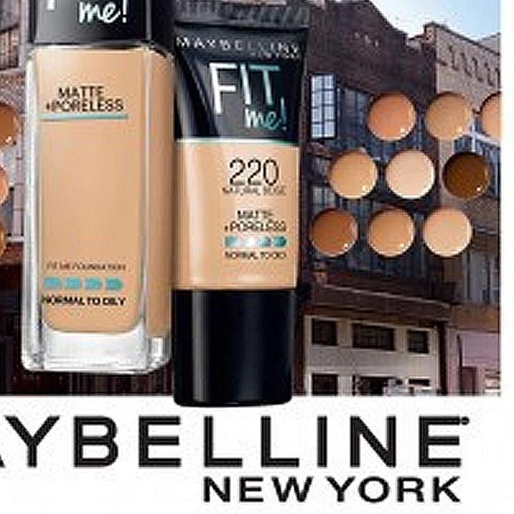 (Hàng Mới Về) Tuýp Kem Nền Maybelline Fit Me! Che Phủ Lỗ Chân Lông 18ml 30ml | BigBuy360 - bigbuy360.vn