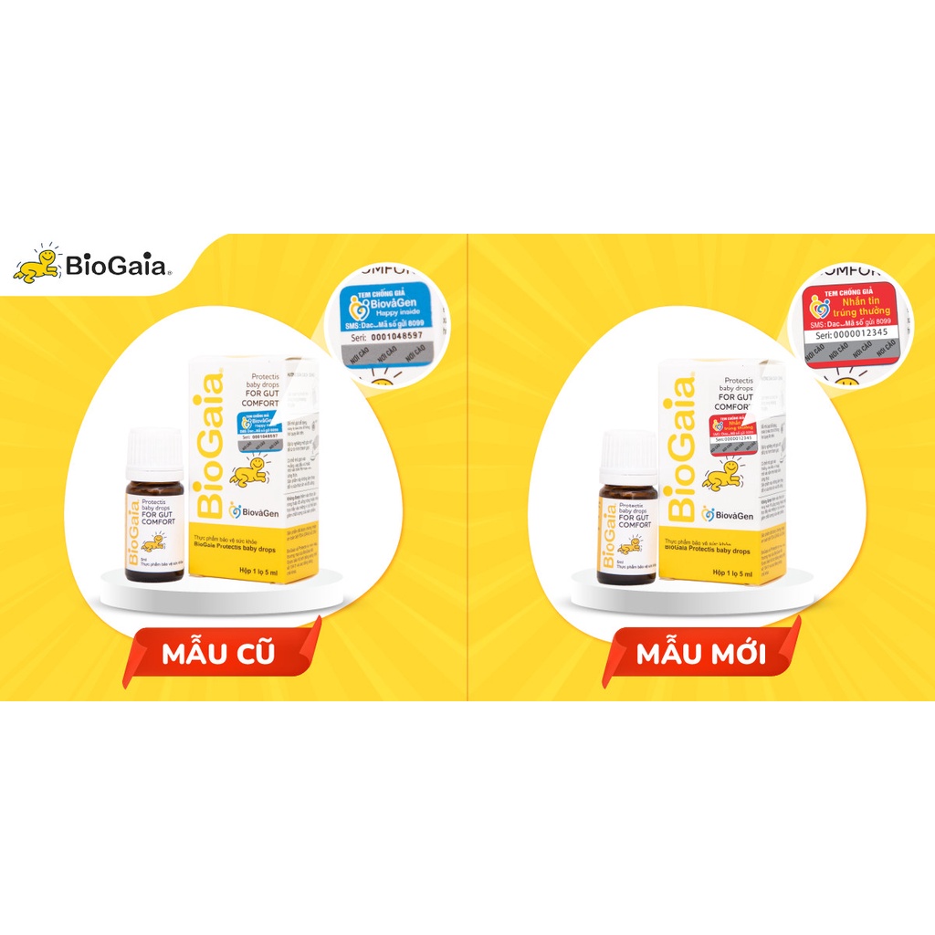 Men vi sinh BioGaia Protectis 5ml cho bé