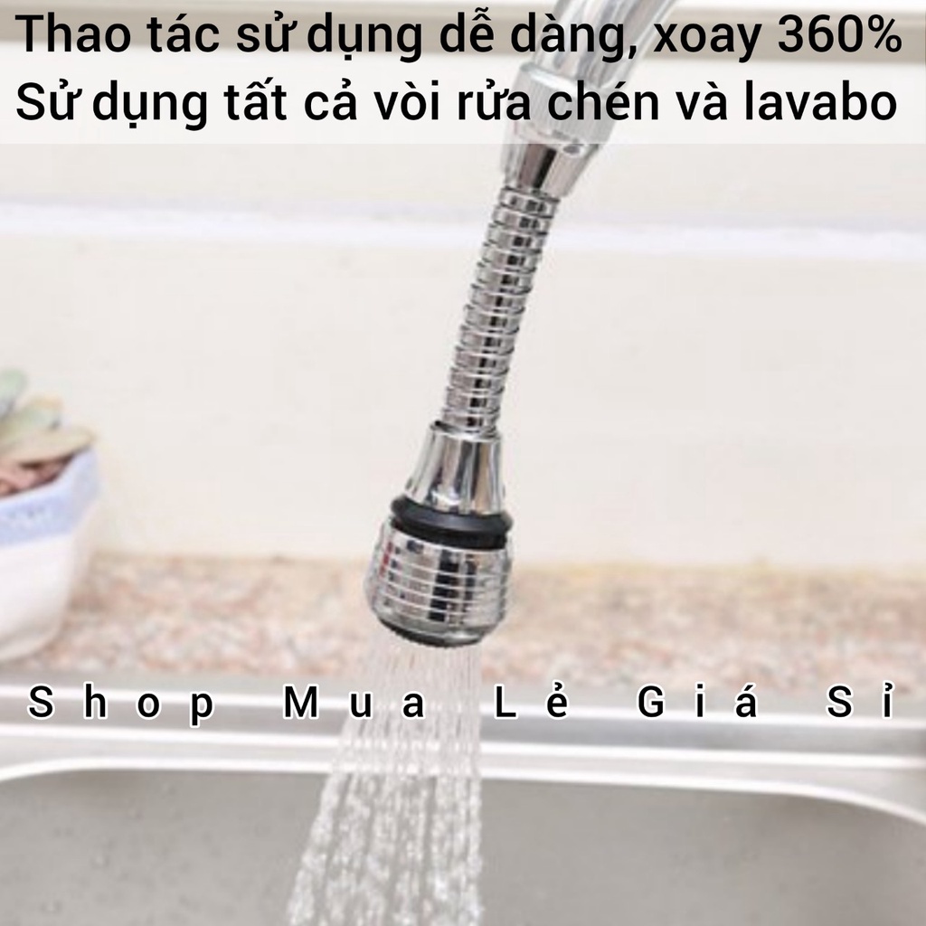 Tiết Kiệm 30 - 50 Tiền Nước Nhờ Dùng Vòi Sen Tăng Áp - Sử Dụng Rửa Chén Bát Rau Củ Hoa Quả Bồn Lavabo Rửa Mặt