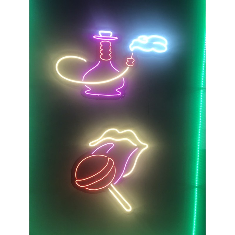 Dây led neon 12v uốn hình chữ đèn trang trí siêu sáng chống nước