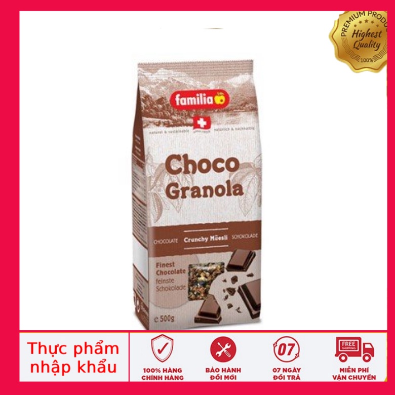 Ngũ cốc giòn vị Socola - Choco Crunch hiệu Familia 350g