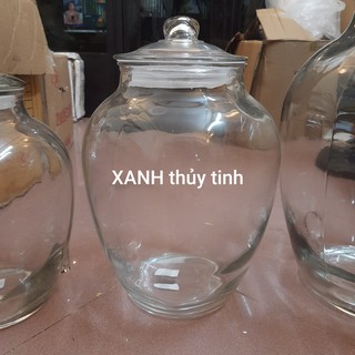 Bình thủy tinh dáng chum 217G - dung tích 20 lít