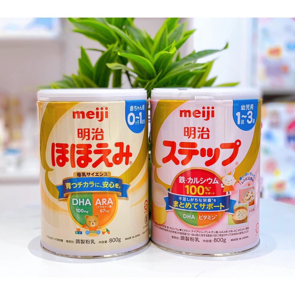 Sữa Công Thức MEIJI số 9 cho 1-3 tuổi Hàng Nội Địa Nhật Hộp 800g, Thìa Sữa Lẻ - SAKUKO