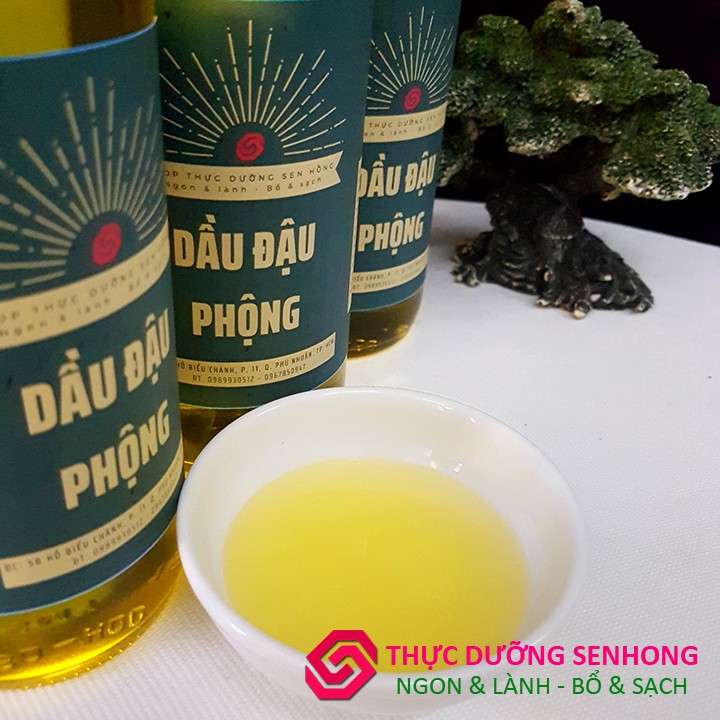 Dầu đậu phộng (500ml) nguyên chất 100%