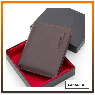 Ví Nam Đứng Da Bò Đẳng Cấp Tặng Kèm Hộp Cao Cấp | Bóp Nam Đứng mizashop08