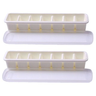 Set 2 khay làm đá có nắp