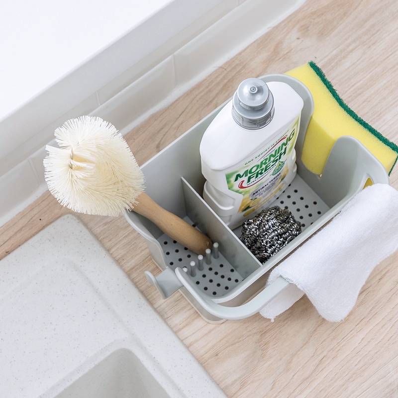 Khay đựng đồ dùng nhà bếp thoát nước xám đồ dùng nhà bếp Nhà tổ chức NaChuan