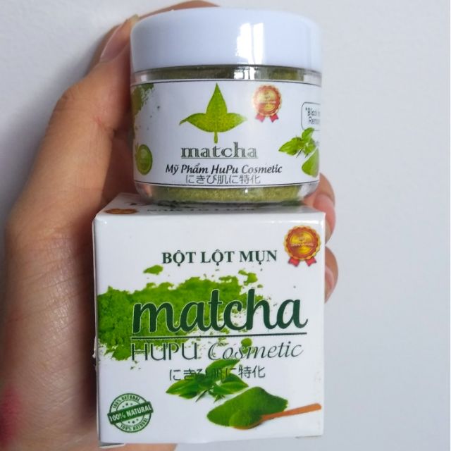 Bột Lột Mụn Matcha CHIẾT XUẤT 100% TỪ THIÊN NHIÊN BỘT TRÀ XANH