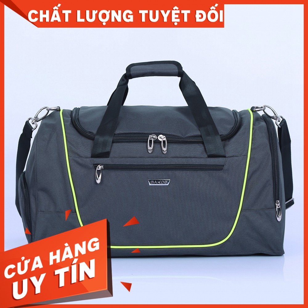 "Sale Sốc"Túi du lịch SAKOS VIGOR (Xám than)