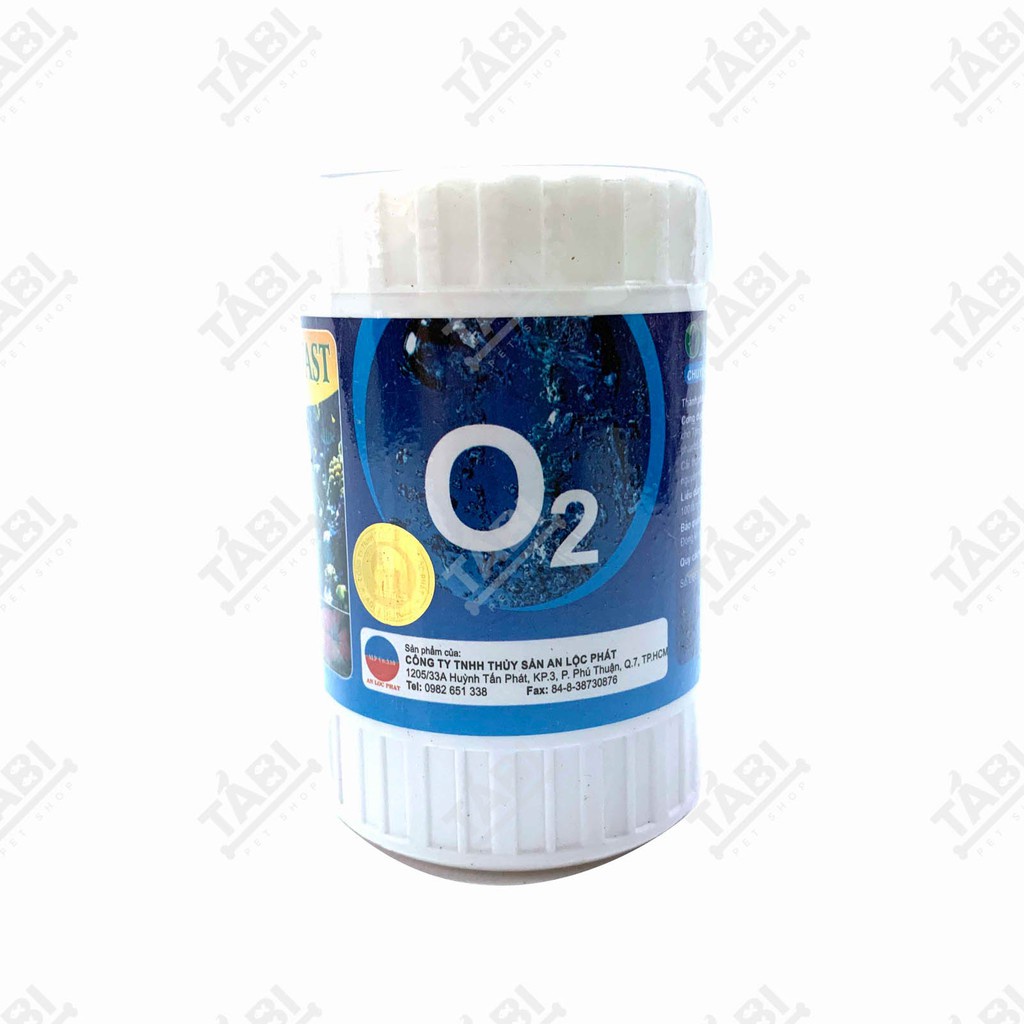 Hủ Oxy Fast 200 Gram Cung Cấp Nhanh Oxy Cho Hồ Cá