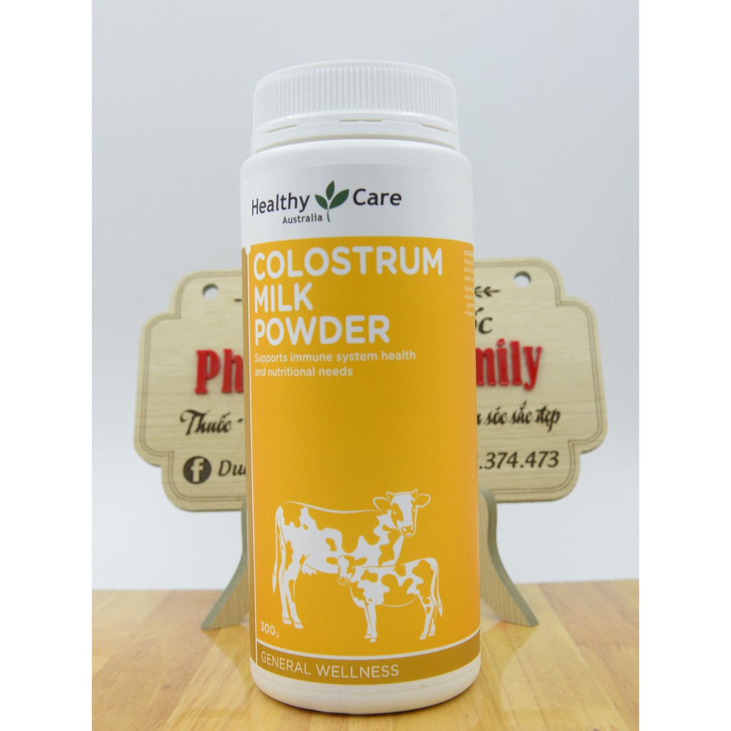 [ÚC] Sữa Non - Healthy Care Colostrum Milk Powder - Hỗ trợ, tăng cường sức khỏe cho bé - 300g