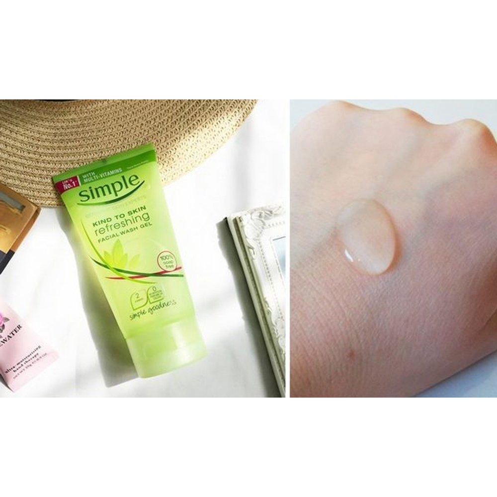 (DA MỤN) SỮA RỬA MẶT SIMPLE REFRESHING FACIAL WASH