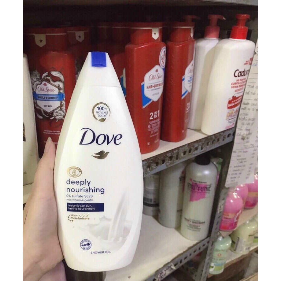 Sữa tắm Dove cao cấp 500ml (Hàng của Đức)