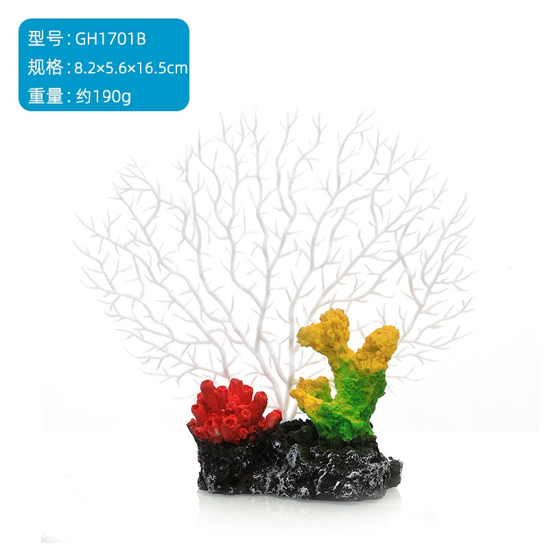 Cành San Hô Nhân Tạo Trang Trí Bể Cá