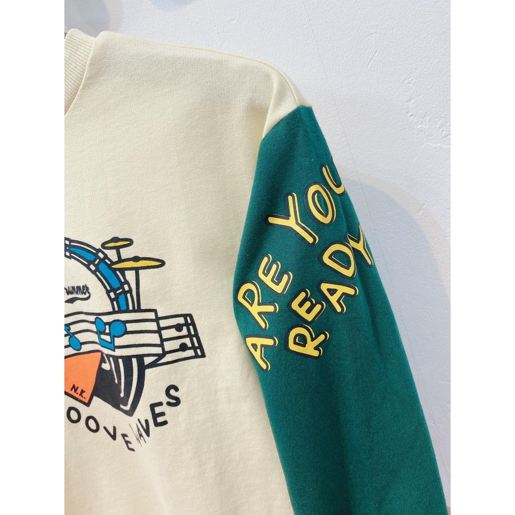 Áo nỉ Hàn Quốc kèn Trumpet bé trai aj2gse08 AD2