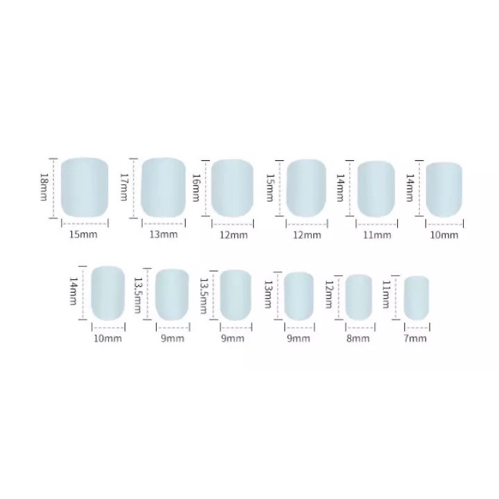 Set 24 Móng Tay Giả Thời Trang Cá Tính Cho Nữ