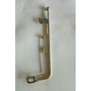 Cột cờ inox gắn trục xe máy