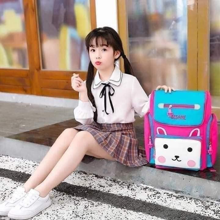 BALO ĐI HỌC CHỐNG GÙ HÌNH THỎ PHÁT QUANG CHO BÉ