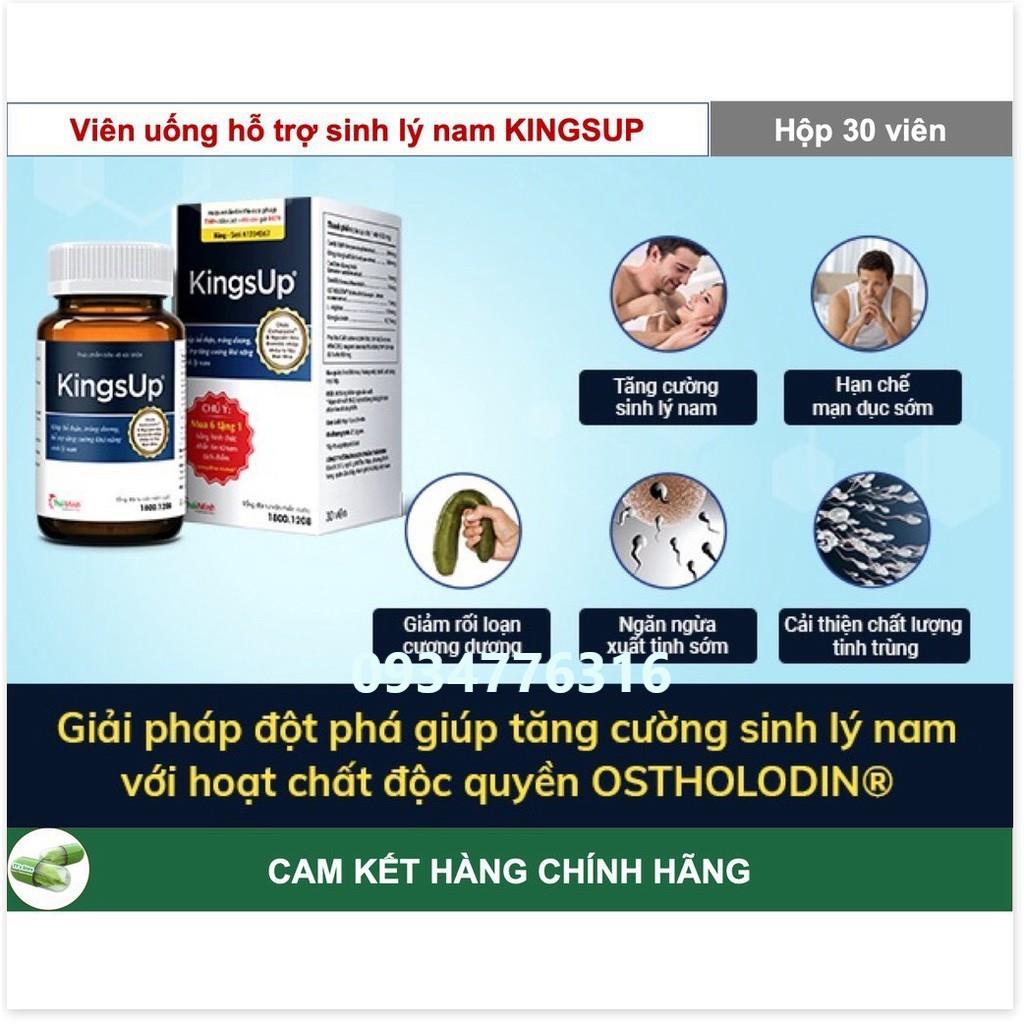 ✅ KingsUp – Giúp bổ thận tráng dương, tăng cường sinh lý, giảm rối loạn cương dương, tăng cường ham muốn