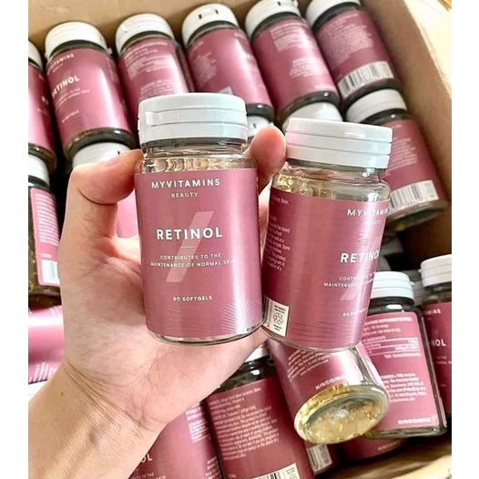 VIÊN UỐNG TRẺ HÓA DA RETINOL MYVITAMINS BEAUTY