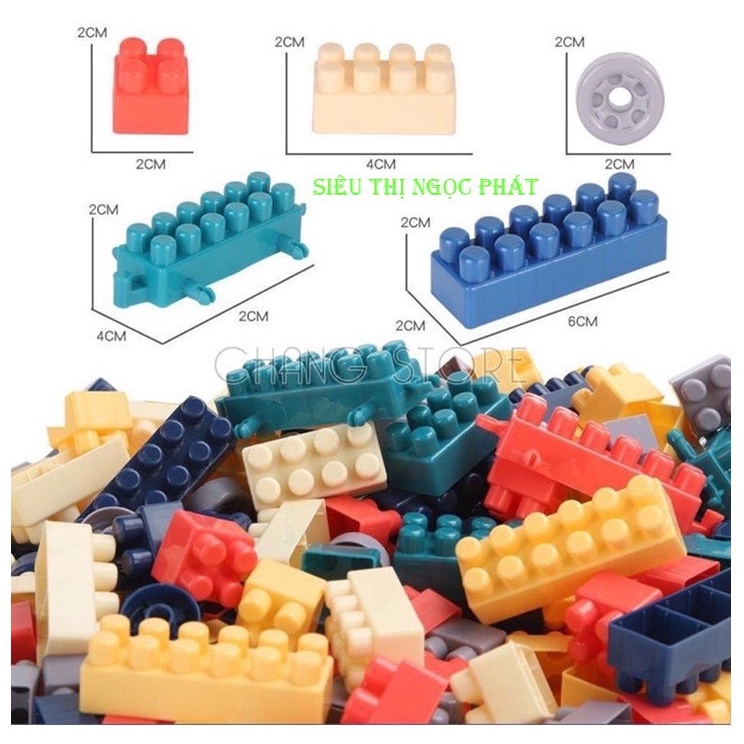 HỘP LEGO 520 CHI TIẾT SÁNG TẠO CÙNG BÉ YÊU_ CÀNG CHƠI CÀNG THÔNG MINH