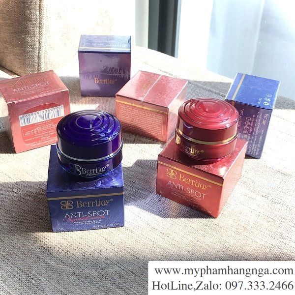 BỘ ĐÔI KEM DƯỠNG TRẮNG DA MỜ NÁM BERRIJOY PHÁP | BigBuy360 - bigbuy360.vn