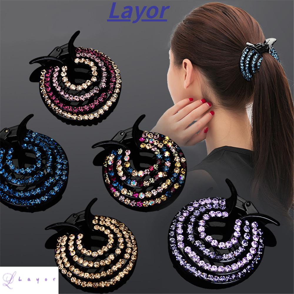 Kẹp tóc nữ tạo hình búi tổ chim thời trang