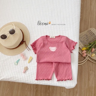 Beemo - Bộ bozip in gấu cho bé