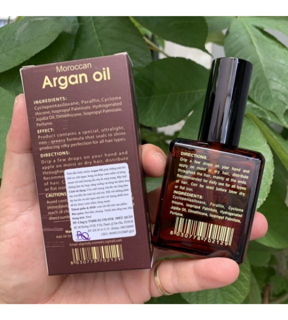 Serum siêu dưỡng tóc ALGO Moroccan Again Oil Chính Hãng