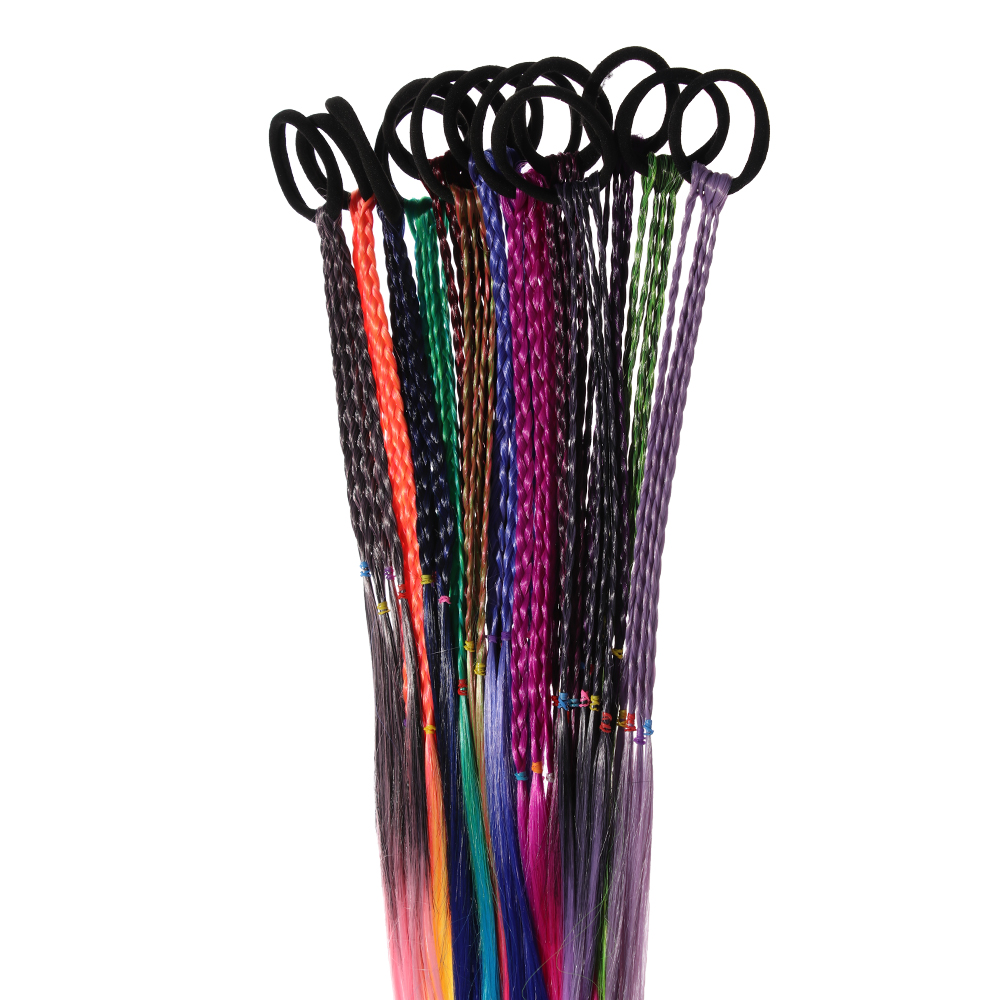 Dây Buộc Tóc Đuôi Ngựa Co Giãn Nhiều Màu Dễ Thương Thời Trang Cho Bé Gái