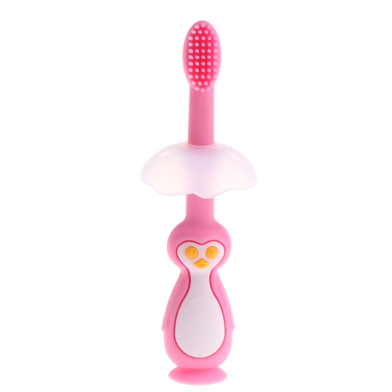 Bàn Chải Đánh Răng Bằng Silicone An Toàn Dành Cho Trẻ Sơ Sinh