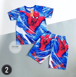 Bộ 3D Người nhện, Marvel cho bé trai (28-40kg)