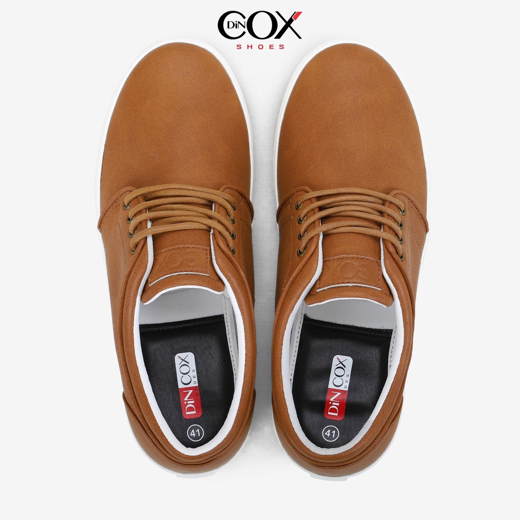 Giày Sneaker Da Nam DINCOX C03 Khí Chất Lịch Thiệp Tan
