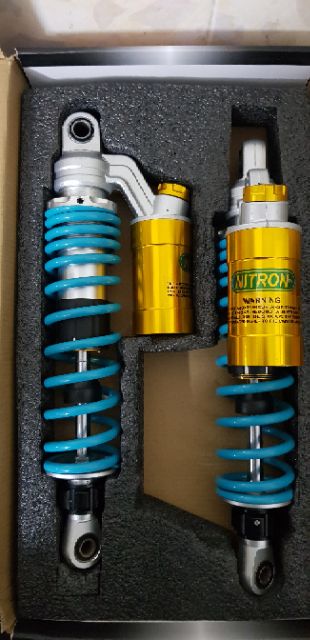 Phuộc nhún sau Ohlins bình dầu cho các xe số Dr W Axelo Ellegant Blade RSX Cud Win 100 ...