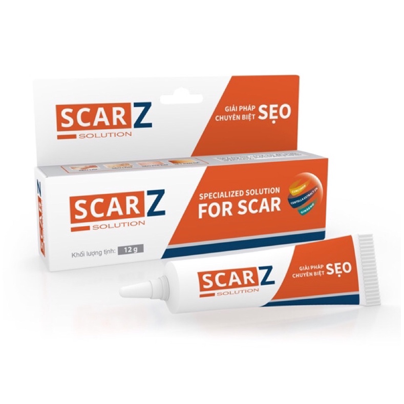 Gel bôi mờ sẹo ScarZ Solution - 12gram