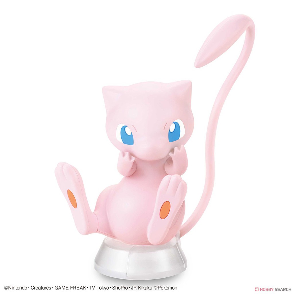 Bandai Mô Hình Mew 02 Collection Quick Pokepla Figure Rise Standard Đồ Chơi Lắp Ráp Anime Nhật