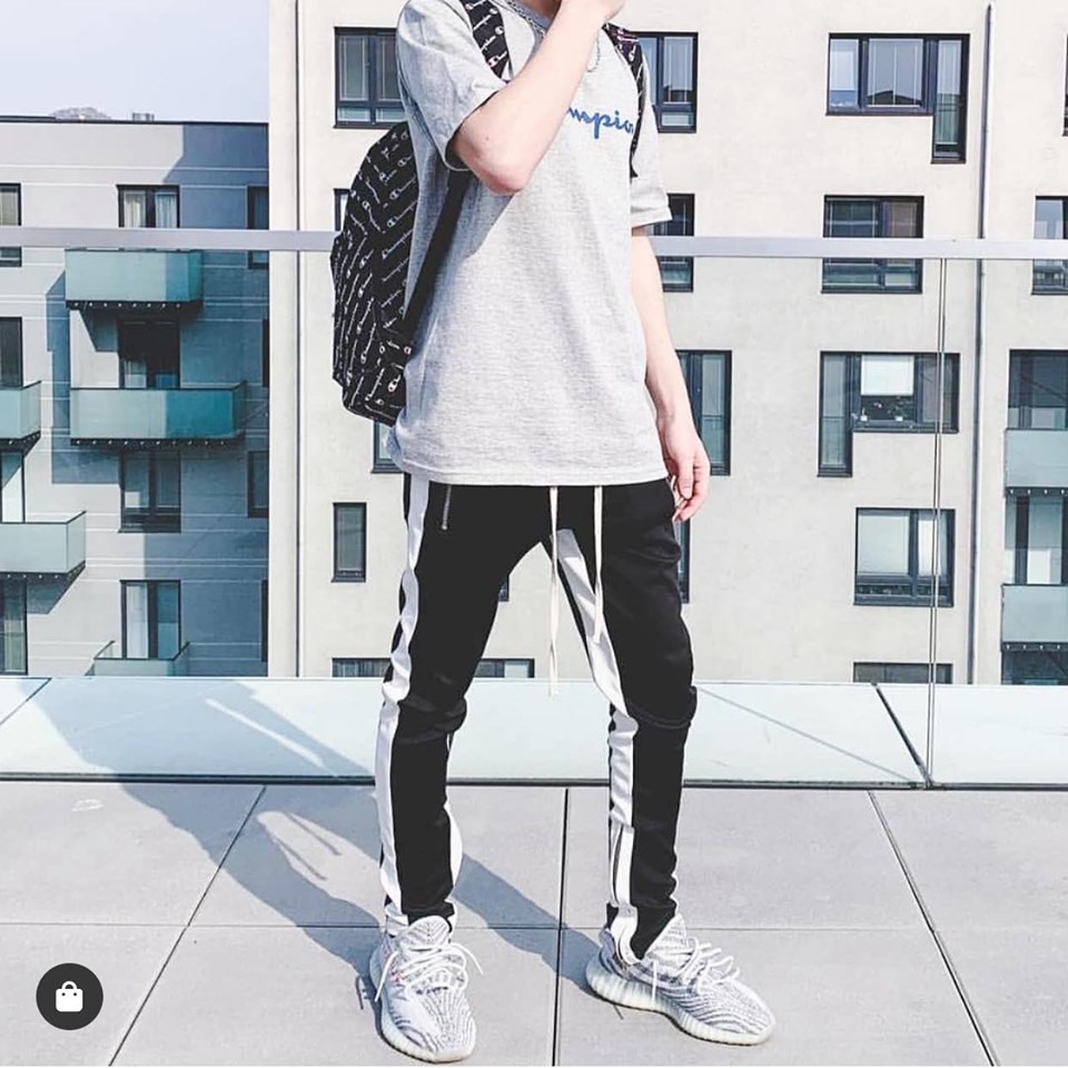 [Mã SKAMAP6 giảm 8% TỐI ĐA 50K đơn250K] quần track pants zipper 2 line cực chất | BigBuy360 - bigbuy360.vn