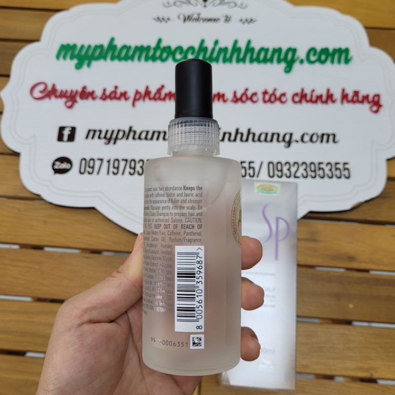 TINH CHẤT CHỐNG RỤNG TÓC & CÂN BẰNG ẨM DA ĐẦU SP WELLA BALANCE SCALP 100ML