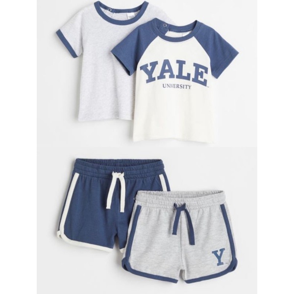 Set 2 bộ đùi chính hãng H&M săn sale