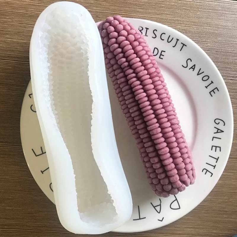 Khuôn bắp ngô silicon cỡ to và nhỏ