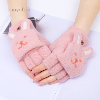 Găng Tay Hở Ngón Hình Mèo Xinh Xắn Cho Nữ