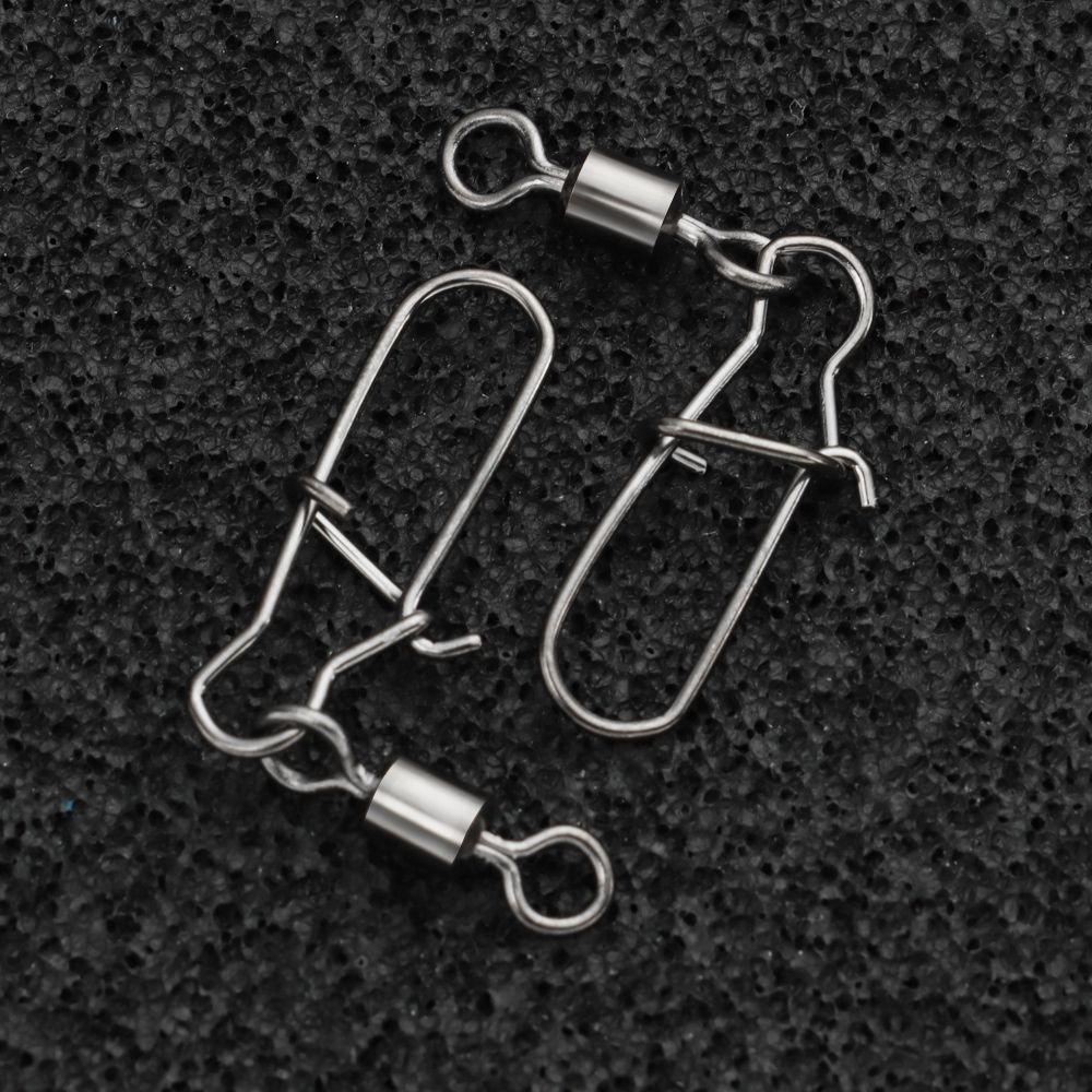 Set 25 Móc Khóa Mồi Câu Cá Hình Số 8 Bằng Thép Không Gỉ