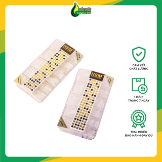 Móng úp HSM chính hãng - Móng loại nhám sẵn hộp 500 móng đủ size form vuông chuẩn đẹp từ Nét Việt shop