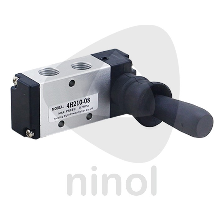 Van gạt tay 5 lỗ khí nén Airtac
