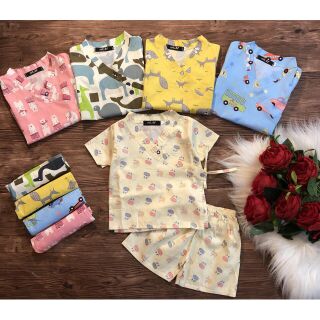 Conbo 30 bộ yukata bé trai bé gái chất thô mát