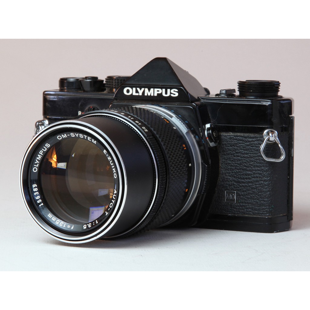 Ống kính Olympus Zuiko 135mm f3.5 Auto-T ngàm OM, dùng cho OM1, OM2...- Mới 97%
