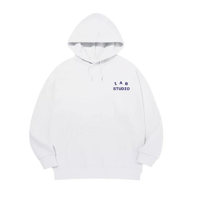 Áo hoodie in chữ IAB giống Jeongwoo TREASURE và Seungmin Stray Kids
