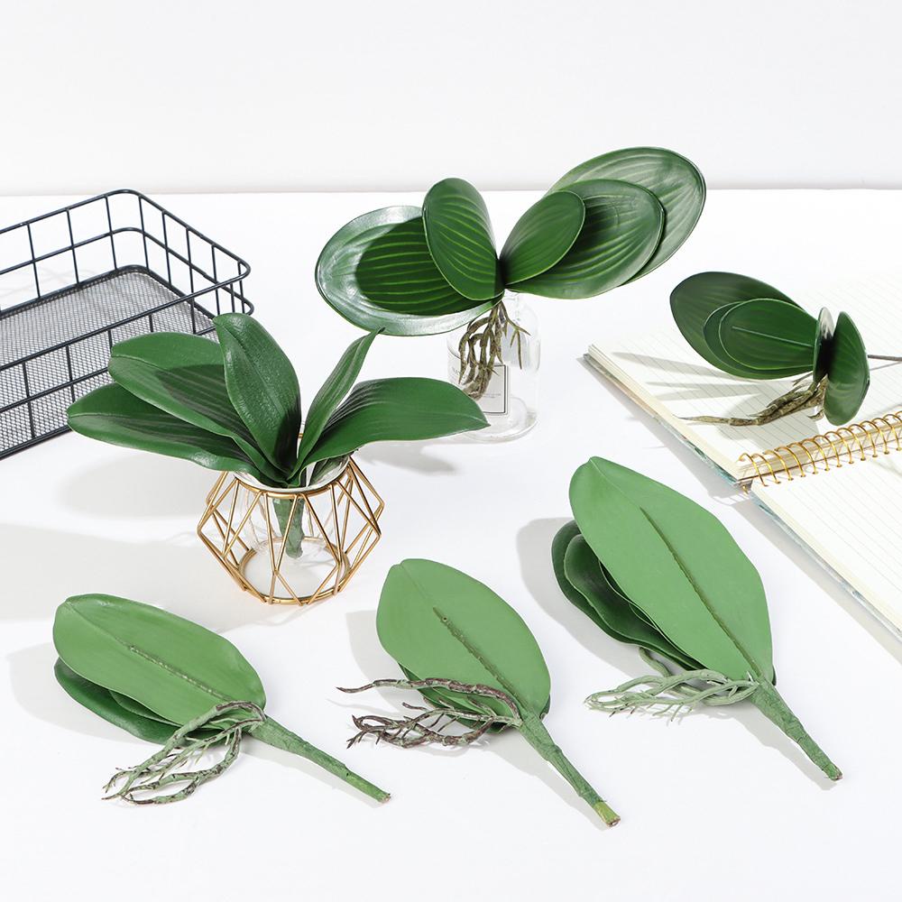 LANSEL Lá Phalaenopsis Giả Trang Trí Nhà Cửa
